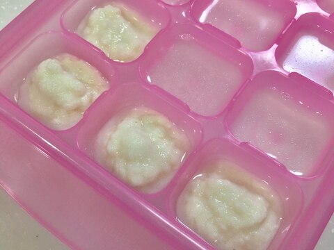 離乳食!!鯛のペースト〜冷凍から解凍まで〜